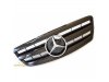 Решётка радиатора AMG Look Glossy Black на Mercedes S класс W220 рестайл
