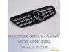 Решётка радиатора от Germanparts Glossy Black на Mercedes S класс W220