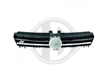 Решётка радиатора от HD R20 Look Black Chrome на VW Golf VII