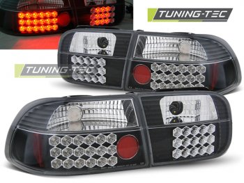 Задние фонари LED Black от Tuning-Tec на Honda Civic V 3D