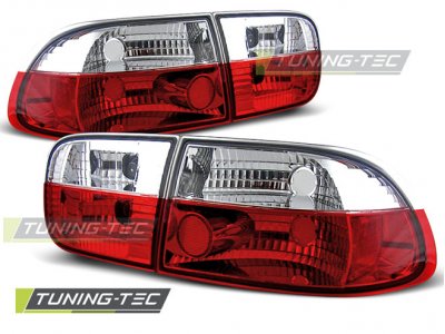 Задние фонари Red Crystal от Tuning-Tec на Honda Civic V 2D / 4D