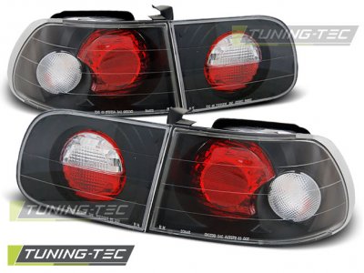Задние фонари Black от Tuning-Tec на Honda Civic V 3D