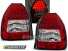 Задние фонари LED Red Crystal от Tuning-Tec на Honda Civic VI 3D