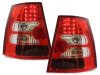 Задние фонари LED Red Crystal на Volkswagen Bora Variant