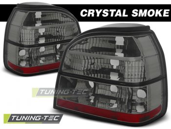 Задние фонари Crystal Smoke от Tuning-Tec на Volkswagen Golf II
