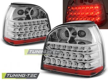 Задние фонари LED Chrome от Tuning-Tec на Volkswagen Golf III