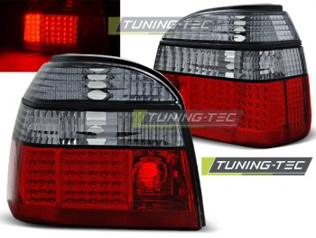 Задние фонари LED Red Smoke Var2 от Tuning-Tec на Volkswagen Golf III