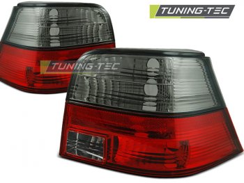 Задние фонари Red Smoke от Tuning-Tec на VW Golf IV