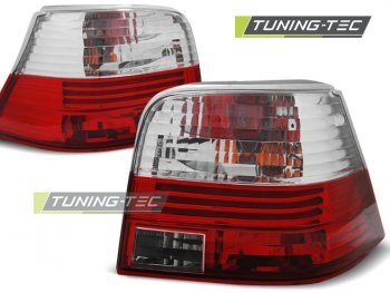 Задние фонари Red Crystal от Tuning-Tec на VW Golf IV