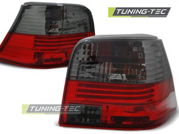 Задние фонари Red Smoke от Tuning-Tec на VW Golf IV