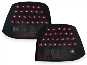 Задние фонари LED Black Smoke на Volkswagen Golf IV