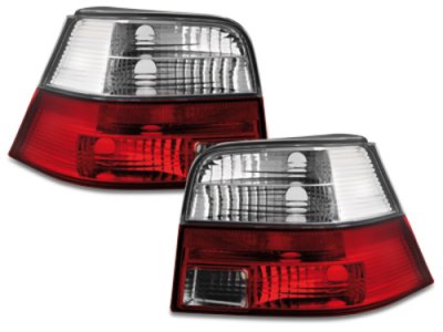 Задние фонари Red Crystal на Volkswagen Golf IV
