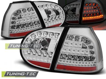Задние фонари LED Chrome от Tuning-Tec на Volkswagen Golf V