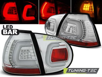 Задние фонари LEDBar Chrome от Tuning-Tec на Volkswagen Golf V