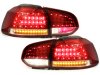 Задние фонари Litec LED Red Crystal на Volkswagen Golf VI