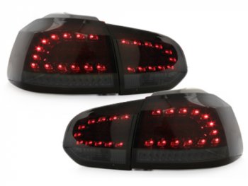 Задние фонари Litec LED Red Smoke на Volkswagen Golf VI