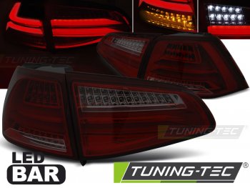 Задние фонари F-Look Full LED Red Smoke на Volkswagen Golf VII