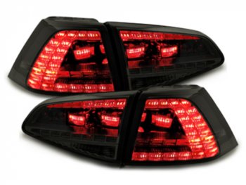 Задние фонари GTI Look LED Black на Volkswagen Golf VII