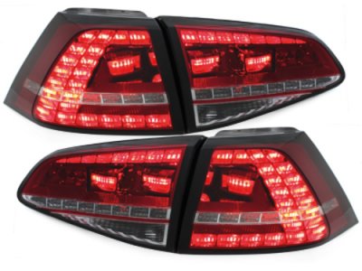 Задние фонари GTI Look LED Red Crystal на Volkswagen Golf VII