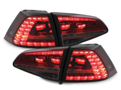 Задние фонари GTI Look LED Red Smoke на Volkswagen Golf VII