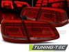 Задние фонари LED Red Crystal на Volkswagen Passat B7