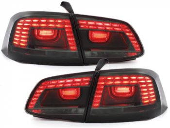 Задние фонари LED Smoke на Volkswagen Passat B7