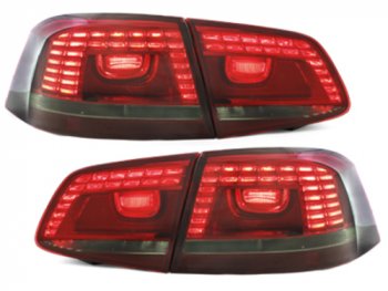 Задние фонари LED Red Smoke на Volkswagen Passat B7
