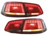 Задние фонари LED Red Smoke на Volkswagen Passat B7