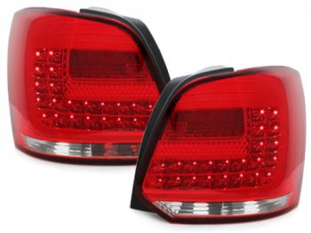 Задние фонари LED Red Crystal на Volkswagen Polo 6R