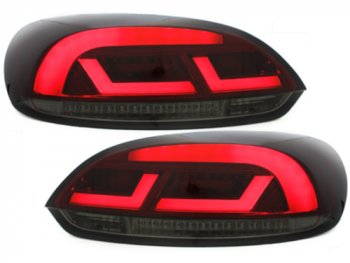 Задние фонари Litec LED Red Smoke на Volkswagen Scirocco III