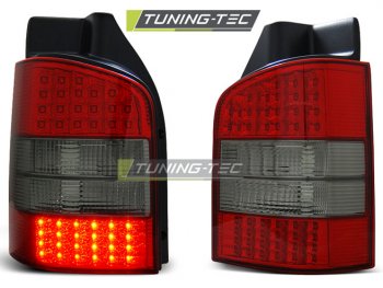 Задние фонари LED Red Smoke на VW Multivan / Caravelle T5