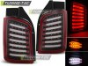 Задние фонари NeonTube Red Crystal на VW Multivan / Caravelle T5