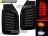 Задние фонари NeonTube Black Smoke на VW Transporter T5