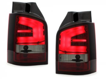 Задние фонари Neon Red Smoke на VW Multivan / Caravelle T5