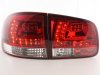 Задние фонари LED Red Crystal на Volkswagen Touareg I