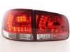 Задние фонари LED Red Crystal на Volkswagen Touareg I