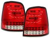 Задние фонари Litec LED Red Crystal на VW Touran 1T / GP