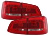 Задние фонари LED Red Crystal на Volkswagen Touran рестайл