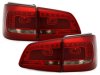 Задние фонари LED Red Smoke на Volkswagen Touran рестайл