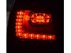 Задние светодиодные фонари тёмные на Volkswagen Polo 9N