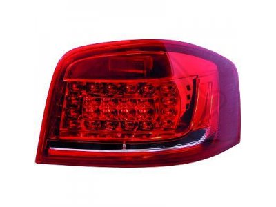 Задние фонари LED Red Crystal на Audi A3 8P рестайл