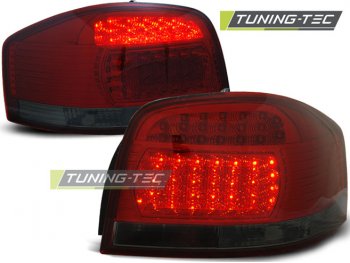Задние фонари LED Red Smoke на Audi A3 8P Hatchback 3D / 5D