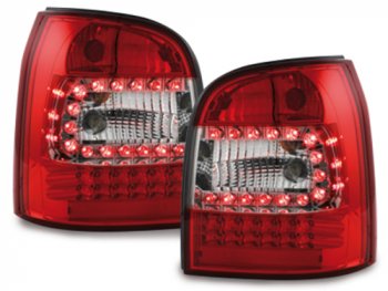 Задние фонари LED Red Crystal на Audi A4 B5 Avant 