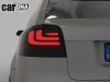 Задние тюнинговые фонари CarDNA LED Black Smoke на Audi A3 8P
