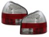 Задние тюнинговые фонари LED Red Crystal на Audi A3 8L