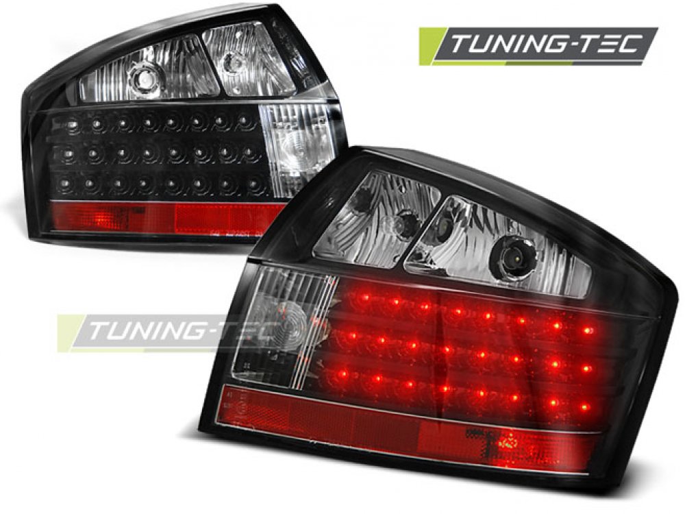 Задние фонари LED Black Var2 на Audi A4 B6