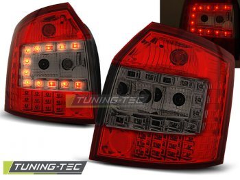 Задние фонари LED Red Smoke Var2 на Audi A4 B6 Avant