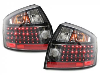 Задние диодные фонари LED Black на Audi A4 B6