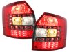 Задние фонари LED Red Smoke на Audi A4 B6 Avant
