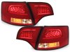 Задние фонари CarDNA LED Red на Audi A4 B7 Avant